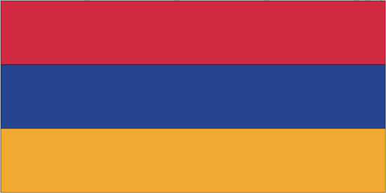 Armenia Flag-3' x 5' Indoor Flag-2468