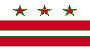 District of Columbia Flag -3' x 5' Indoor Flag-0