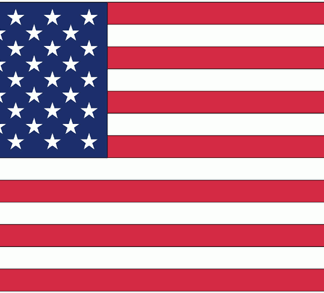 United States of America -4" x 6" Desk Flag-0