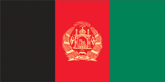 Afghanistan Flag-3' x 5' Indoor Flag-0