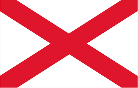 Alabama -4" x 6" Desk Flag-0