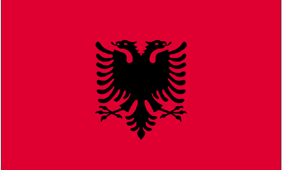 Albania-3' x 5' Indoor Flag-2495