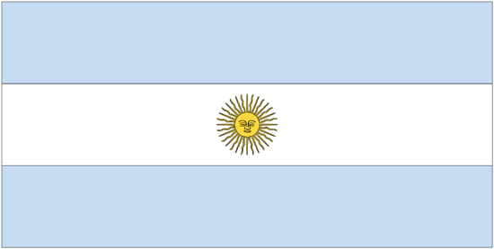 Argentina -3' x 5' Indoor Flag-0