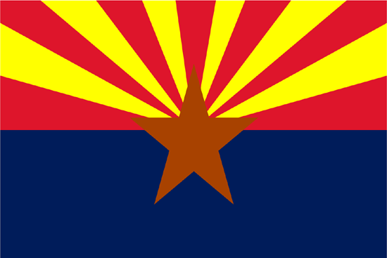 Arizona-3' x 5' Indoor Flag-0