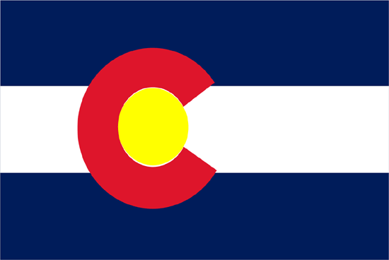 Colorado Flag-3' x 5' Indoor Flag-0