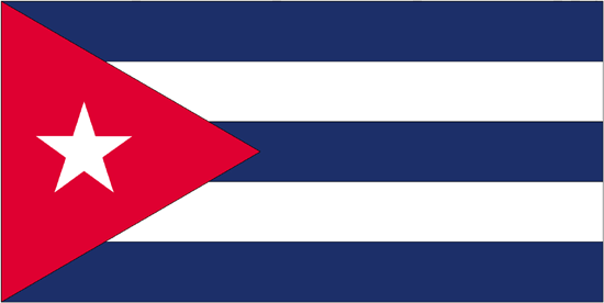 Cuba -4" x 6" Desk Flag-0