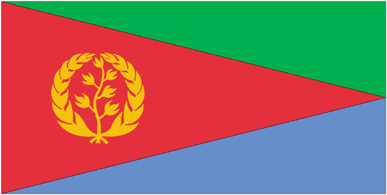 Eritrea-3' x 5' Indoor Flag-0