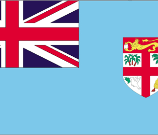 Fiji-4" x 6" Desk Flag-0