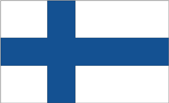 Finland-4" x 6" Desk Flag-0