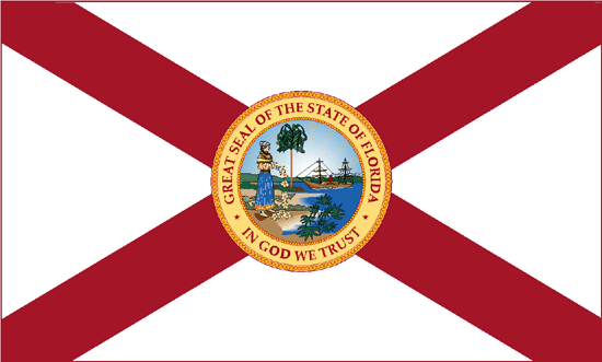 Florida Flag-3' x 5' Outdoor Nylon-0