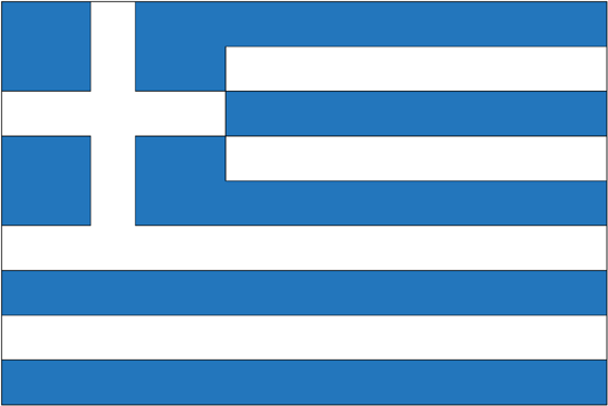 Greece-3' x 5' Indoor Flag-0