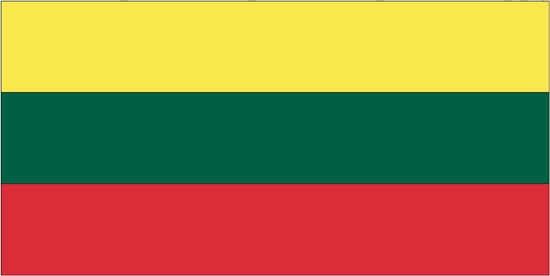 Lithuania-3' x 5' Indoor Flag-0