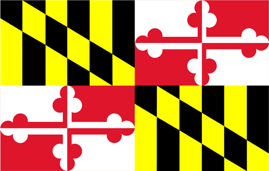 Maryland Flag-3' x 5' Indoor Flag-0