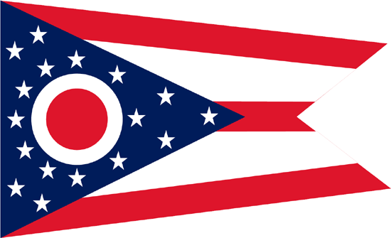 Ohio Flag-3' x 5' Outdoor Nylon-0