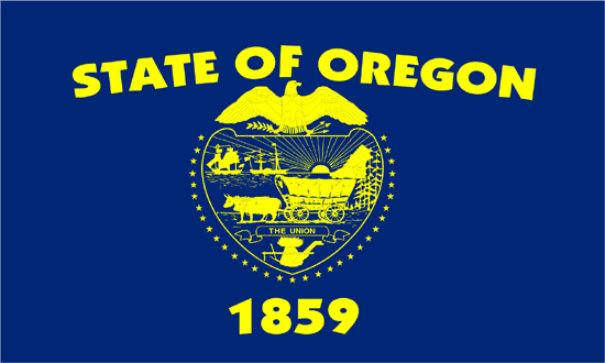 Oregon Flag-3' x 5' Outdoor Nylon-0