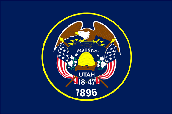 3' X 5' 3x5  Utah State Flag State of Utah Polyester Flag Outdoor USA SELLER 804686142272