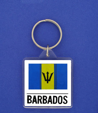 Barbados Keychain-0