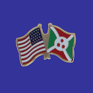 USA+Burundi Friendship Pin-0