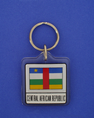 Central Africa Republic Keychain-0