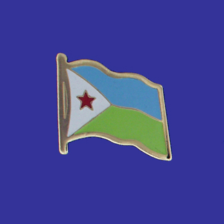 Djibouti Lapel Pin-0