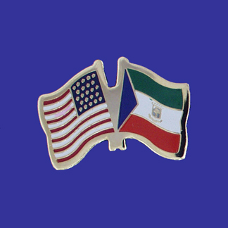 USA+Equatorial Guinea Friendship Pin-0