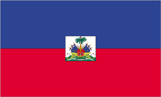 Haiti Flag-3' x 5' Indoor Flag-0