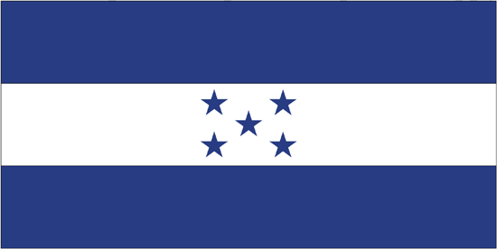 Honduras Flag-3' x 5' Outdoor Nylon-0