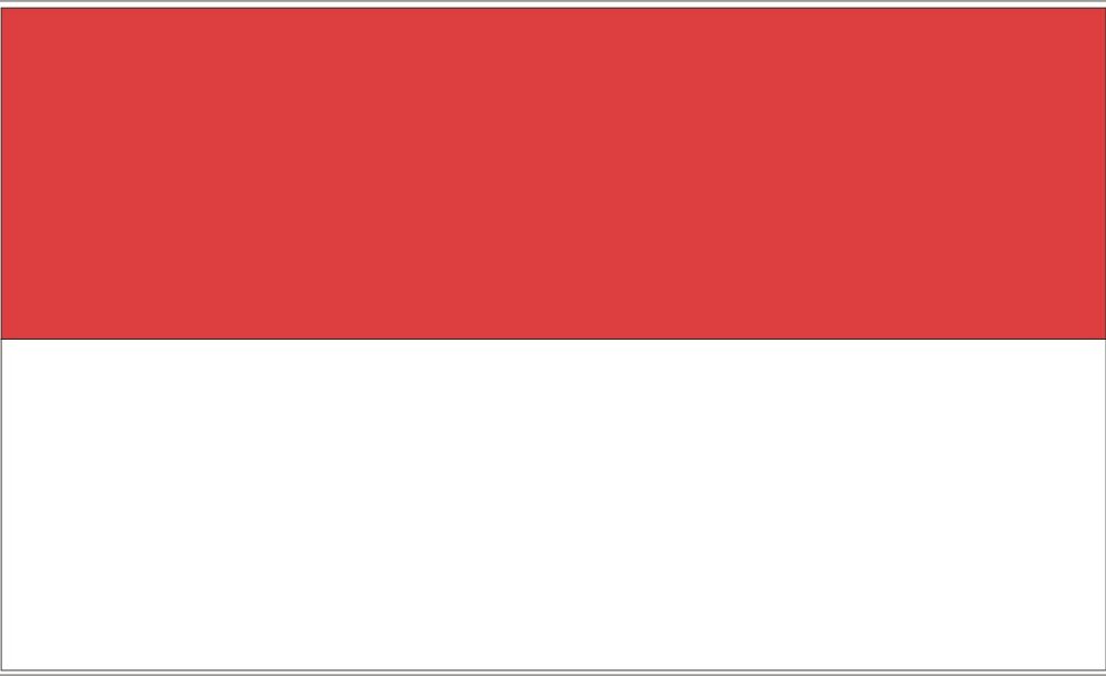 Indonesia Flag-3' x 5' Indoor Flag-0