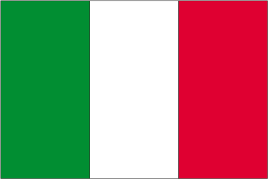 Italy Flag-4" x 6" Desk Flag-0