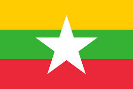 Myanmar Flag-4" x 6" Desk Flag-0