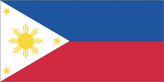 Philippines Flag-3' x 5' Outdoor Nylon-0