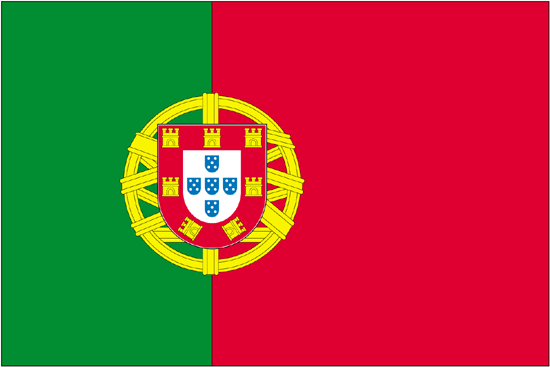 Portugal Flag-4" x 6" Desk Flag-0