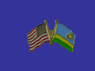 USA+Rwanda Friendship Pin-0
