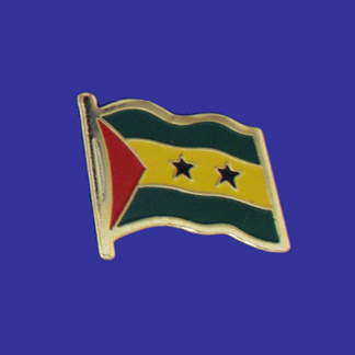 Sao Tome & Principe Lapel Pin-0