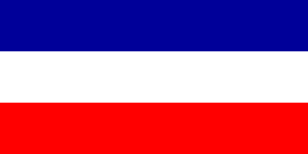 Serbia Flag-4" x 6" Desk Flag-0
