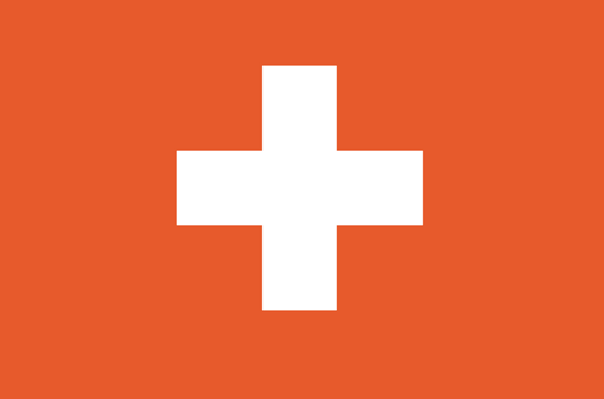 Switzerland Flag-4" x 6" Desk Flag-0