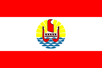 Tahiti Flag-3' x 5' Outdoor Nylon-0
