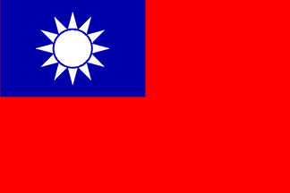 Taiwan Flag-4" x 6" Desk Flag-0