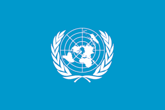 United Nations Flag-4" x 6" Desk Flag-0