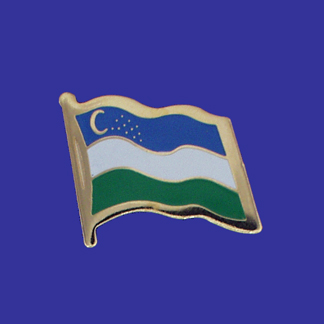 Uzbekistan Lapel Pin-0