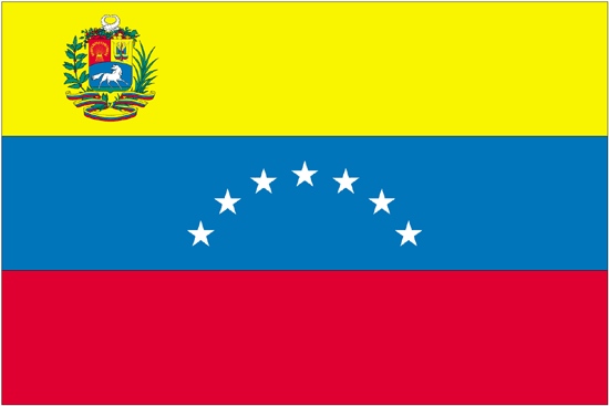 Venezuela Flag-4" x 6" Desk Flag-0