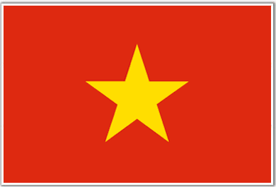 Vietnam (UN recognized) Flag-4" x 6" Desk Flag-0