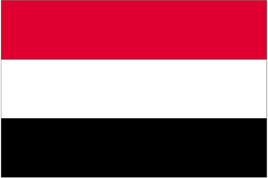 Yemen Flag-4" x 6" Desk Flag-0