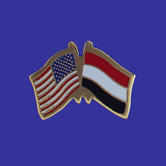 USA+Yemen Friendship Pin-0